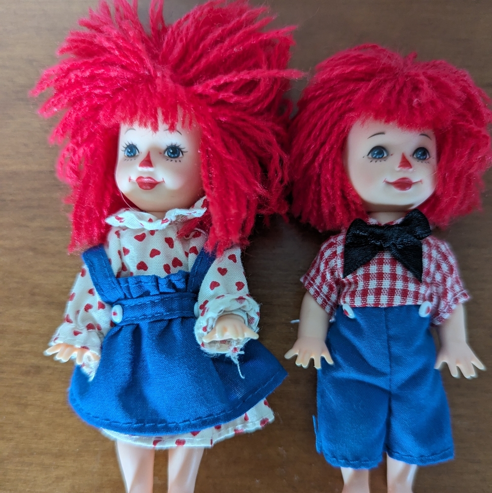 1994 Mattel Raggedy Ann and Andy Barbie Collectibles
